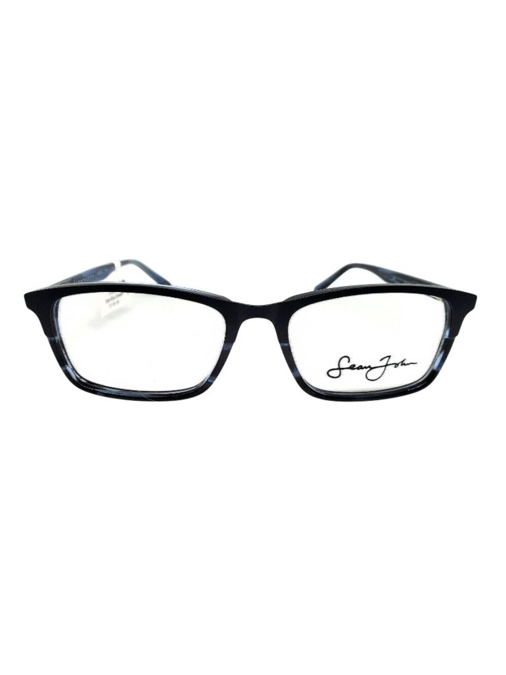 Sean John Designer‎ Eyeglasses Rectangular Blue Frame Optical